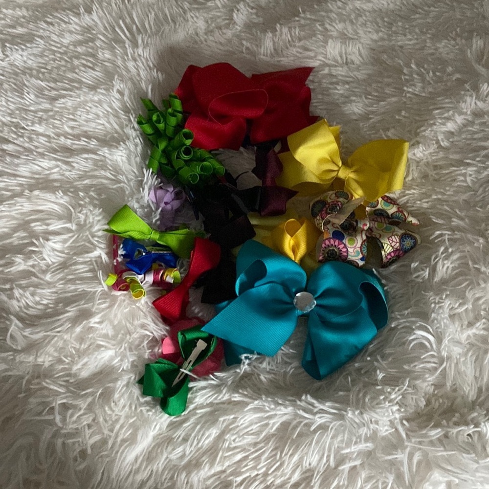 Bundle of girls hair bows!